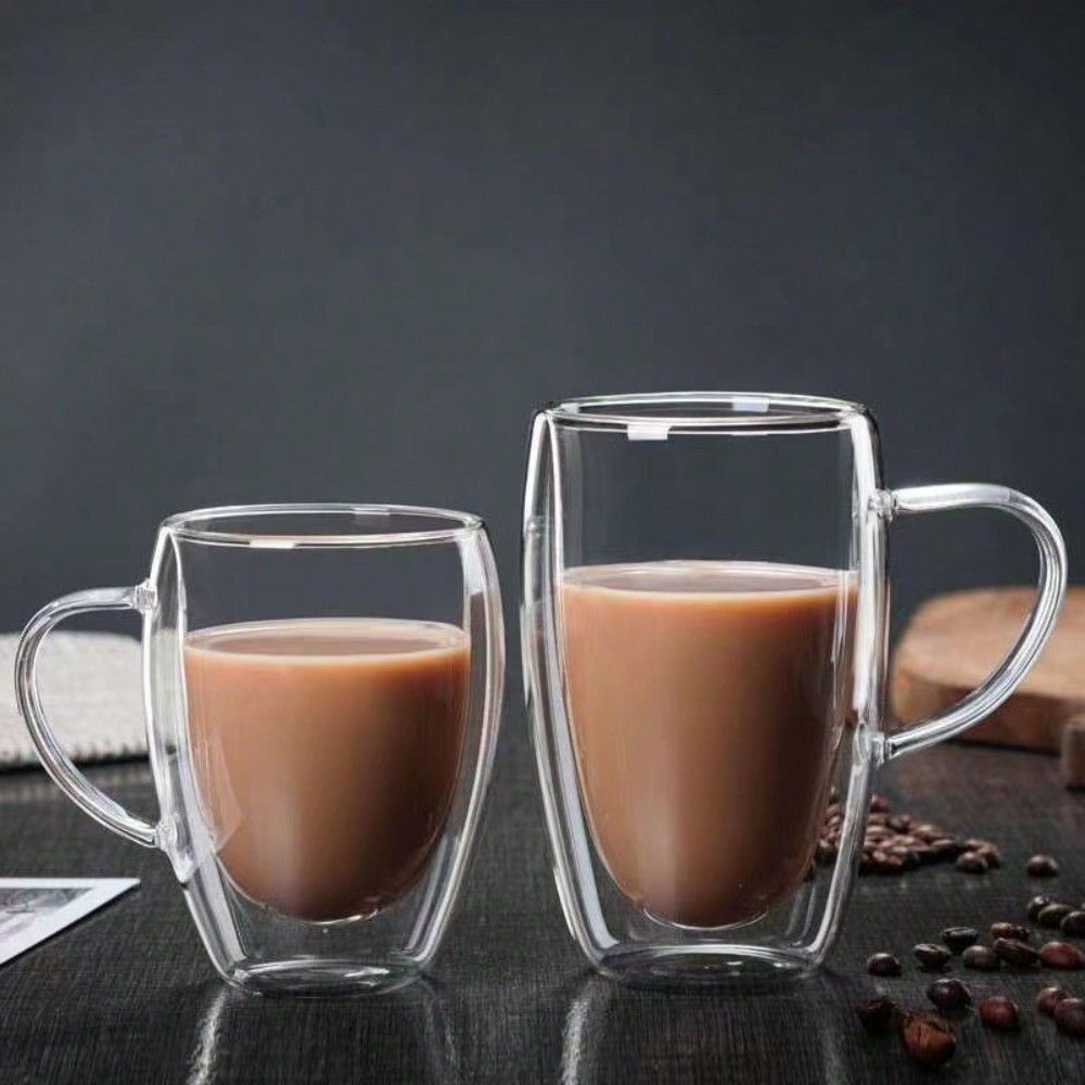 1PC Double Walled Glass Cups H - огляд і ціна Espresso Shot Glass