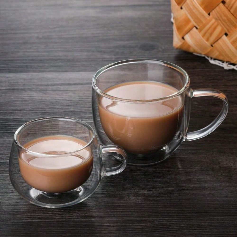 1PC Double Walled Glass Cups H - огляд і ціна Espresso Shot Glass