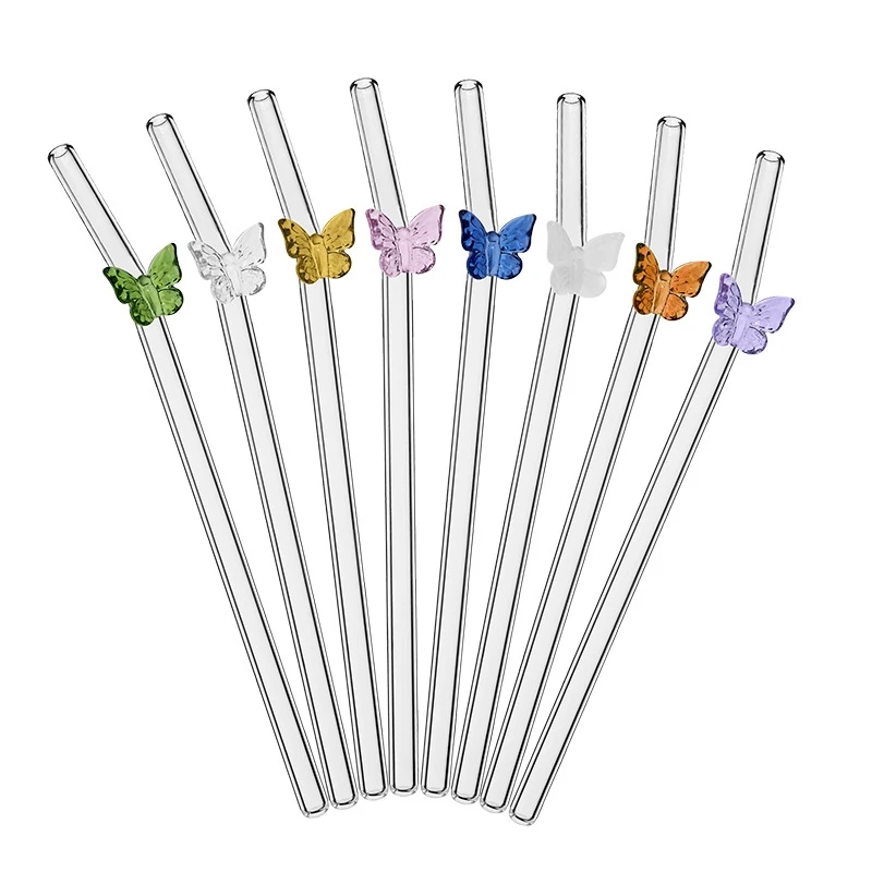 4Pcs Reusable Bow Glass Straws - огляд і ціна Espresso Shot Glass