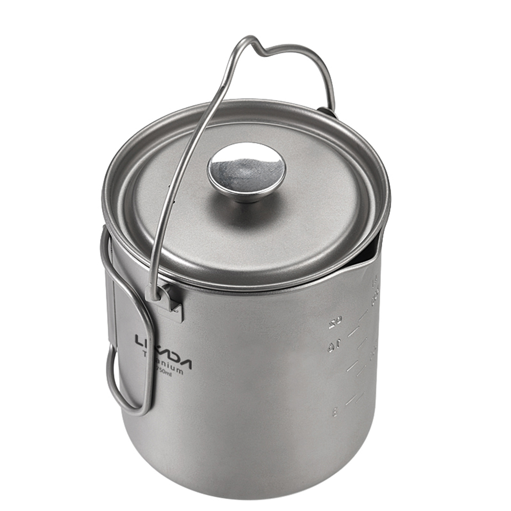 Lixada 750ml Titanium Coffee C - огляд і ціна Coffee Equipment For Camping