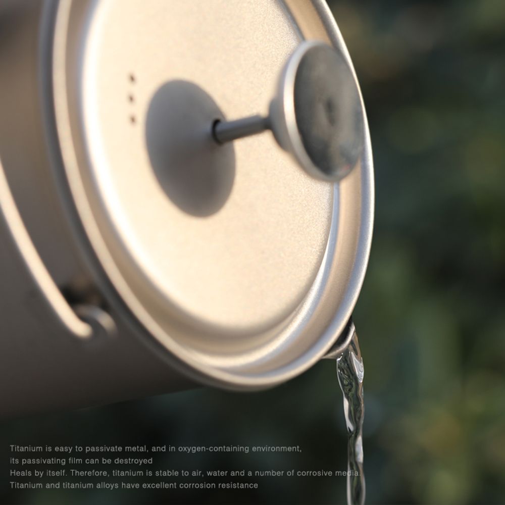 Lixada 750ml Titanium Coffee C - огляд і ціна Coffee Equipment For Camping